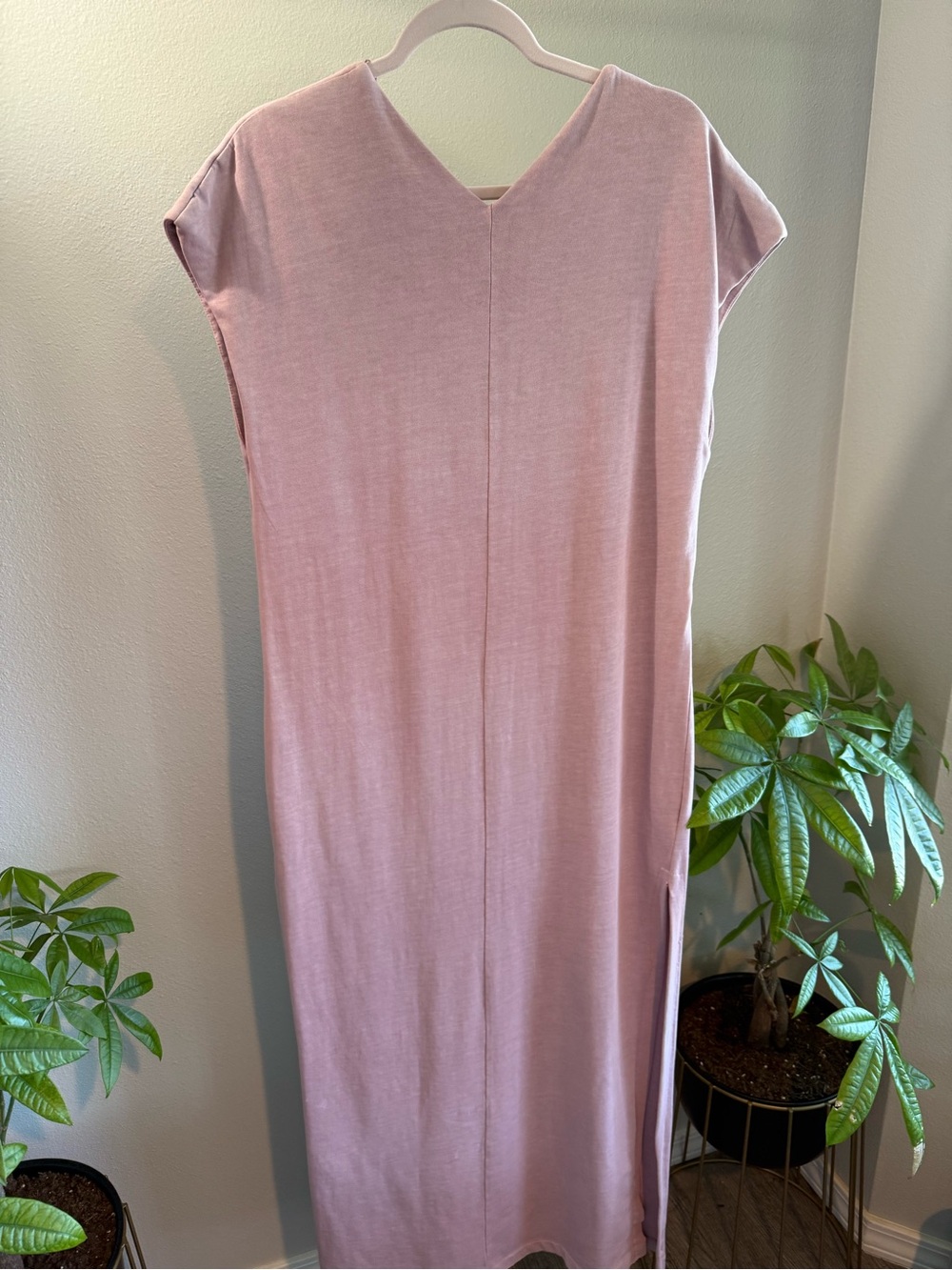 ZARA Blush Pink Midi Dress – Size M - Picture 2 of 4